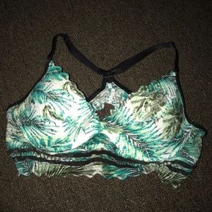 Pink push up bralette